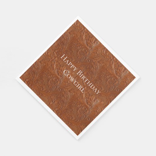 Westerne bruine Boheemse kunst Servet (Hoek)