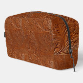 Westerne bruine Boheemse kunst Toilettasje (Rechterhoek)