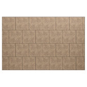 Westerne bruine faux lederen stof 9" voor kruis (Yard (91,4 cm))