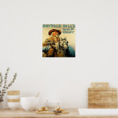 Westerne  Buffalo Bill Art Print (Keuken)