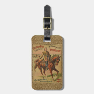 Westerne Buffalo Bill Wild West Bagagelabel