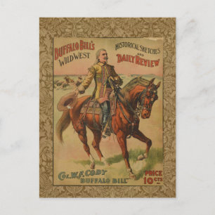 Westerne Buffalo Bill Wild West Briefkaart