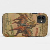 Westerne Buffalo Bill Wild West Case-Mate iPhone Case (Achterkant (horizontaal))