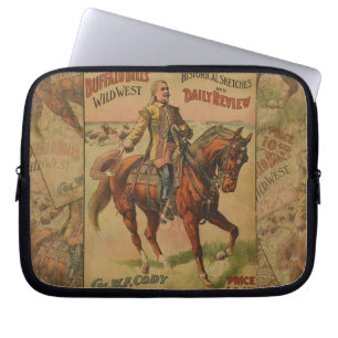 Westerne Buffalo Bill Wild West Laptop Sleeve