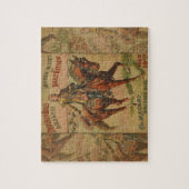 Westerne Buffalo Bill Wild West Legpuzzel (Verticaal)