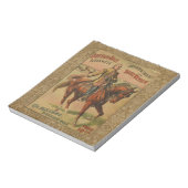 Westerne Buffalo Bill Wild West Notitieblok (Linkerzijde)