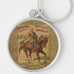Westerne Buffalo Bill Wild West Sleutelhanger