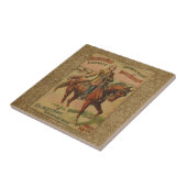 Westerne Buffalo Bill Wild West Tegeltje (Zijkant)