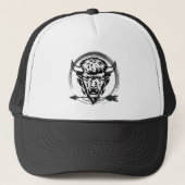 Westerne buffel trucker pet (Voorkant)