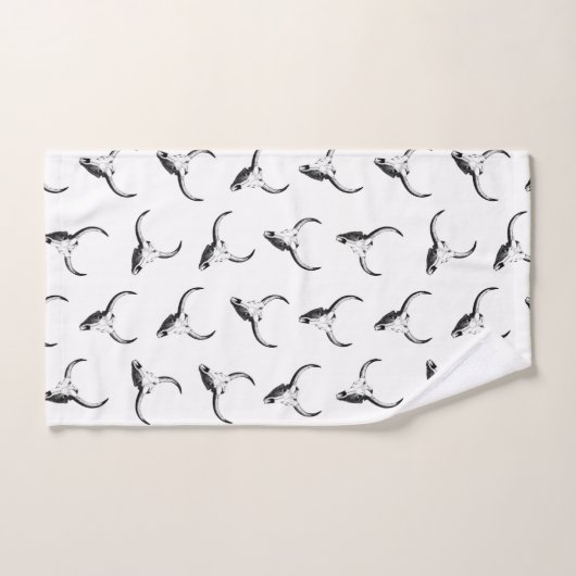 Westerne bull Skulls Handdoek (Handdoek)