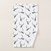 Westerne bull Skulls Handdoek (Handdoek)