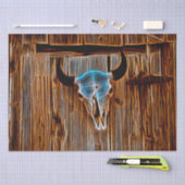 Westerne bull sule kunst tissuepapier (Craft)