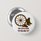 Westerne Button (Voorkant /achterkant)