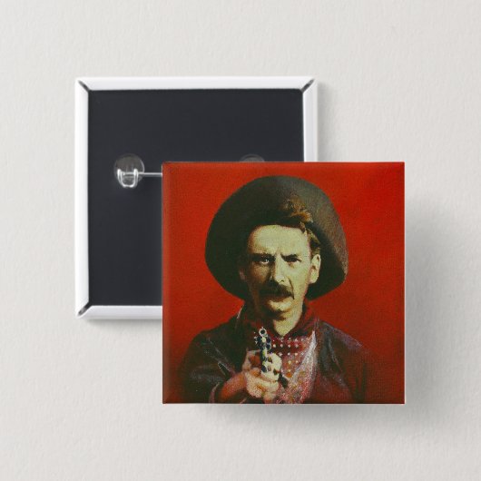 Westerne Button van buitenaf (Voorkant /achterkant)