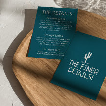 Westerne Cactus Modern Boho West Bruiloft Details