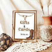 Westerne Cadeaus en Kaarten Vrijgezellenfeest Sign Poster