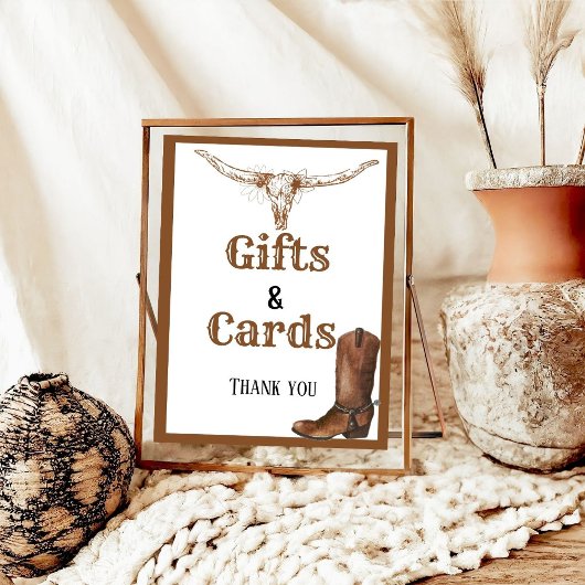 Westerne Cadeaus en Kaarten Vrijgezellenfeest Sign Poster