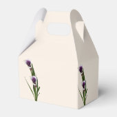 Westerne Calla Lily Posh Bruiloft Favor Box Bedankdoosjes (Achterkant)