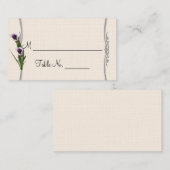 Westerne Calla Lily Posh trouwplaats kaarten Plaatskaartje (Voorkant / Achterkant)