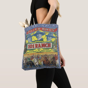  Westerne Canvas tas 101 Ranch Cowboys