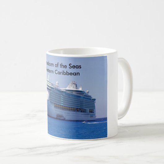 Westerne Caraïbische cruise Mok (Voorkant rechts)