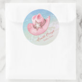 Westerne Chic Coastal Cowgirl Pet Sticker (Tas)