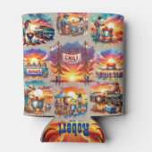 Westerne Chili Cookoff Scenes 1 Blikjeskoeler (Achterkant)