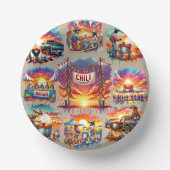 Westerne Chili Cookoff Scenes 1 Papieren Kommen (Voorkant)