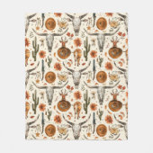 Westerne chique fleecedeken fleece deken (Voorkant)