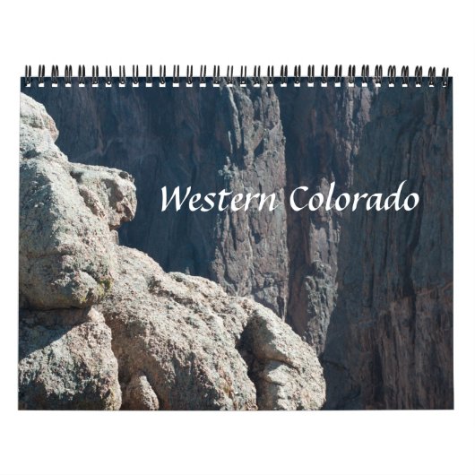 Westerne Colorado-fotokalender Kalender (Hoes)