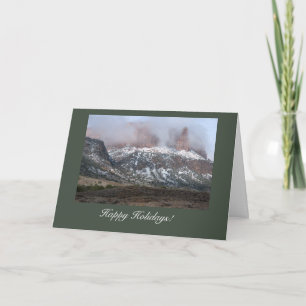 Westerne Colorado Holiday Card Sjabloon