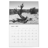 Westerne Colorado in zwart-wit Kalender (Mar 2027)