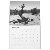 Westerne Colorado in zwart-wit Kalender (Mar 2026)