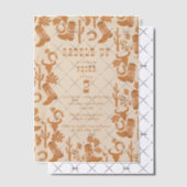 Westerne Country Cowboy Boots Zadelen Verjaardag O Vellum Uitnodigingen (Offset (Uitnodiging))