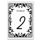 Westerne Country Cowboy Rustic Wedding Kaart (Voorkant)