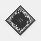 Westerne Country Cowboy Rustic Wedding Servet (Hoek)