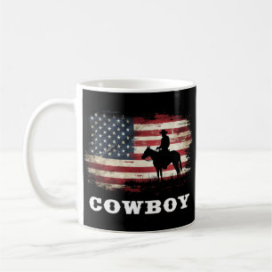 Westerne Country Mannen Rodeo Southern Retro Cowbo Koffiemok