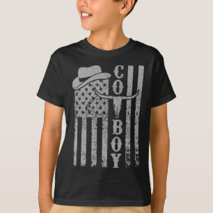 Westerne Country Mannen Teen Boy Kind Rodeo Southe T-shirt