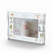 Westerne Cowboy Baby Horizontale Foto Keepsake (Rechts)