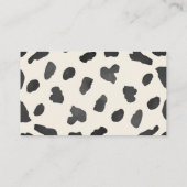 Westerne Cowboy Baby shower Boeken voor Baby Informatiekaartje (Achterkant)