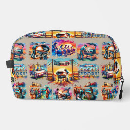 Westerne Cowboy BBQ Cookoff Scènes 1 Toilettasje