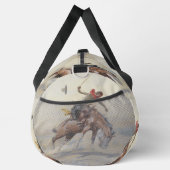 Westerne cowboy bij Bucking Horse Plunjezak (Rechts)