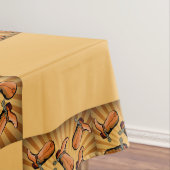 Westerne Cowboy Boot Block Design Table Cloth Tafelkleed (Voorbeeld)