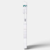 Westerne Cowboy Boot Monogram Boho Wood Case-Mate iPhone Case (Achterkant / Links)