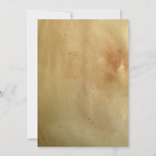 Westerne Cowboy Boot Uitnodiging (Achterkant)