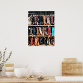 Westerne Cowboy Boots Americana Nashville Poster (Keuken)