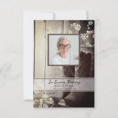 Westerne Cowboy Boots begrafenis sympathie Bedankkaart (Voorkant)