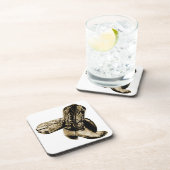 Westerne Cowboy Boots in Sepia Onderzetter (Rechterzijde)