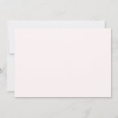 Westerne Cowboy Boots kerstfeest uitnodiging (Achterkant)