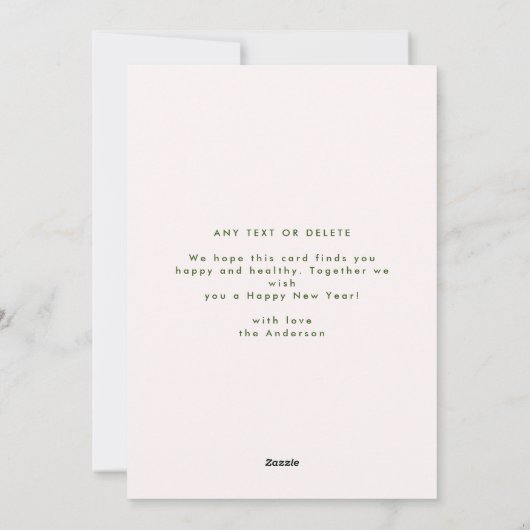 Westerne Cowboy Boots Kerstvakantie Kaart (Achterkant)